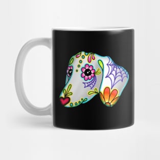 Dachshund - Day of the Dead Sugar Skull Wiener Dog Mug